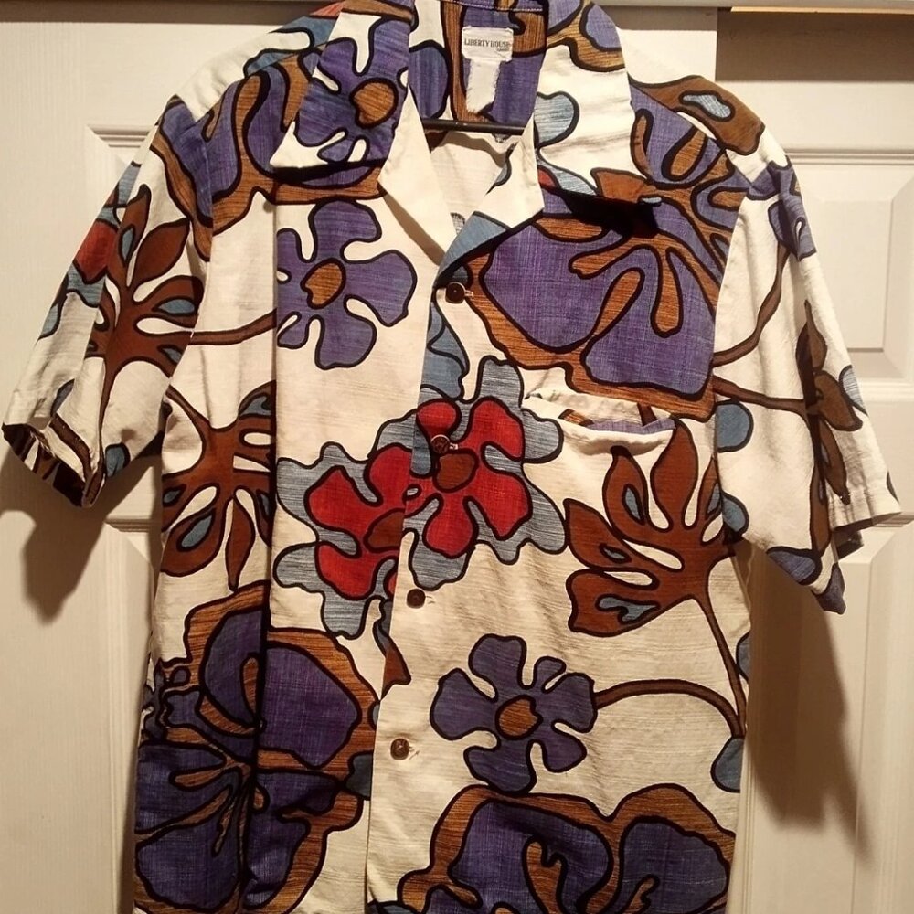 Vintage Liberty House Hawaii Men's Button Shirt